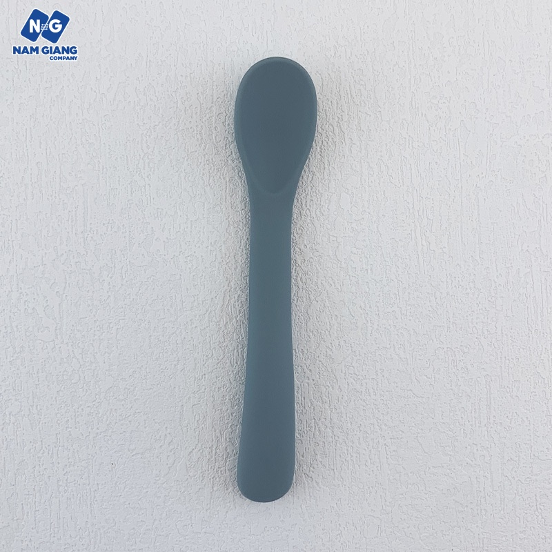 Thìa ăn dặm silicon Hàn nguyên khối