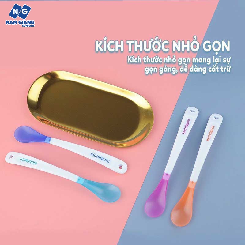Thìa cảm ứng nhiệt báo nóng KICHI