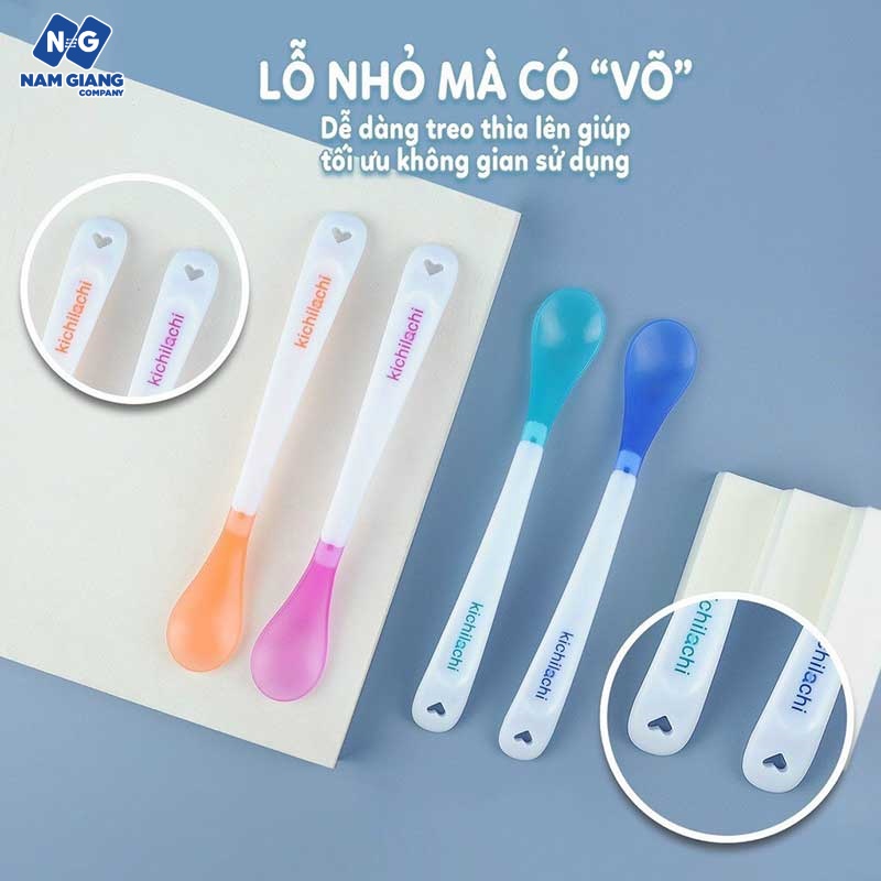 Thìa cảm ứng nhiệt báo nóng KICHI