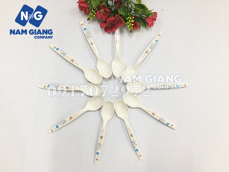 Thìa cho bé tập ăn bột 923 (lố 10 chiếc)