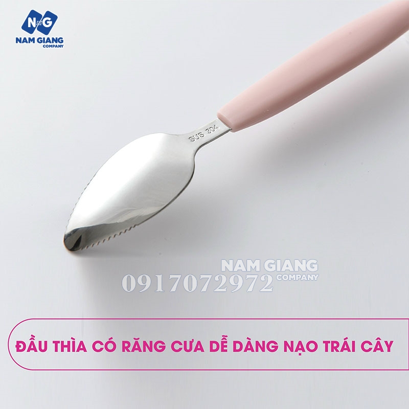 Thìa nạo ăn dặm 2 đầu