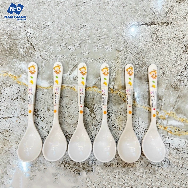 Thìa ăn dặm cho bé kichi M926 nhựa phíp
