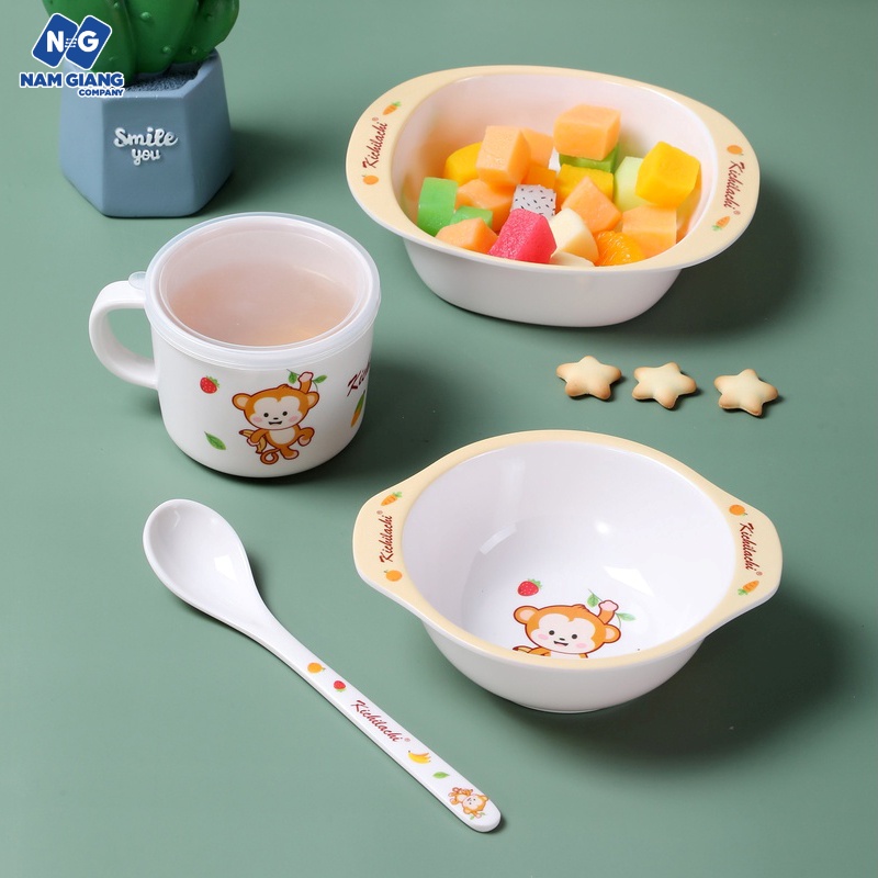 Thìa ăn dặm kichi M927 nhựa phíp