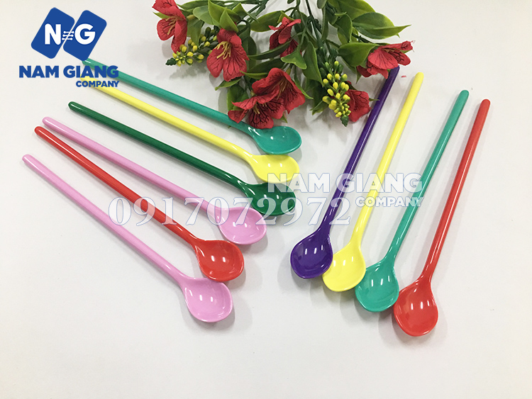 Thìa thái cán dài muỗng nhỏ (lố 12 chiếc)