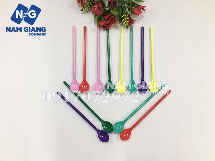 Thìa thái cán dài muỗng nhỏ (lố 12 chiếc)