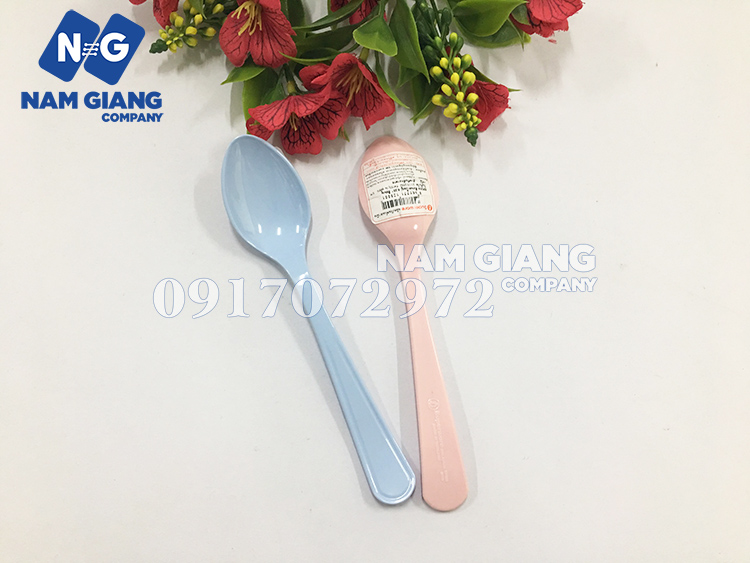 Thìa thái màu cho bé ăn 359 (lố 12 chiếc)