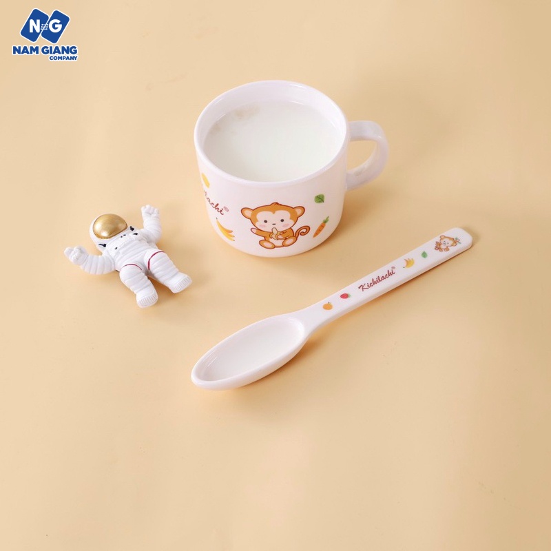 Thìa uống sữa, bón sữa kichi lòng sâu