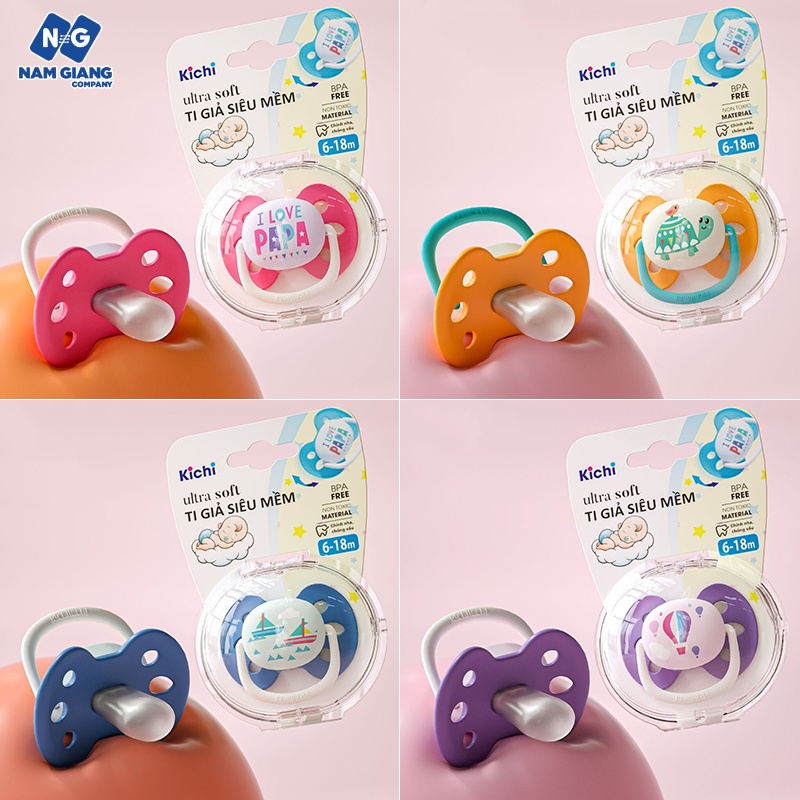 Ti giả silicon siêu mềm KICHI ULTRA SOFT