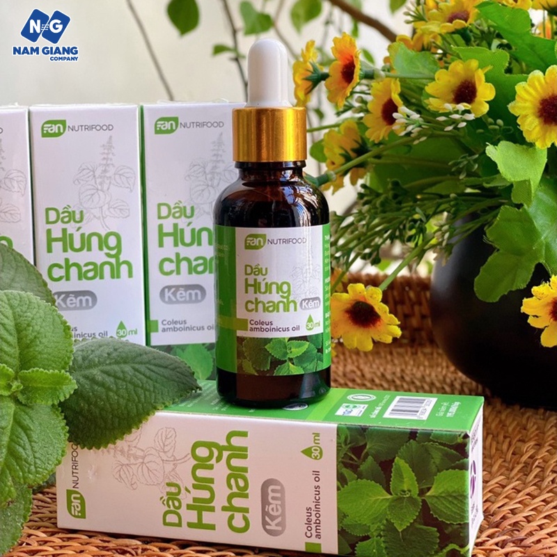 Tinh dầu húng chanh kẽm 30ml Faneco