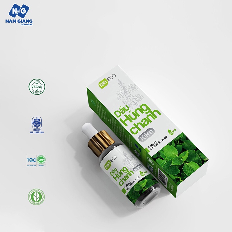 Tinh dầu húng chanh kẽm 30ml Faneco