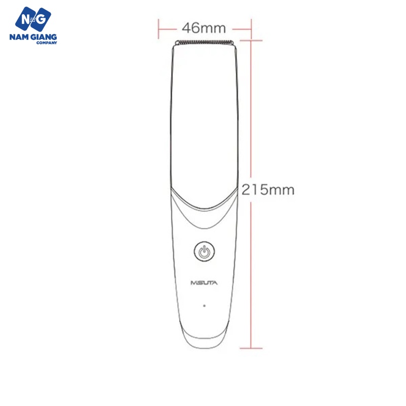Tông đơ cắt, hút tóc tự động MISUTA