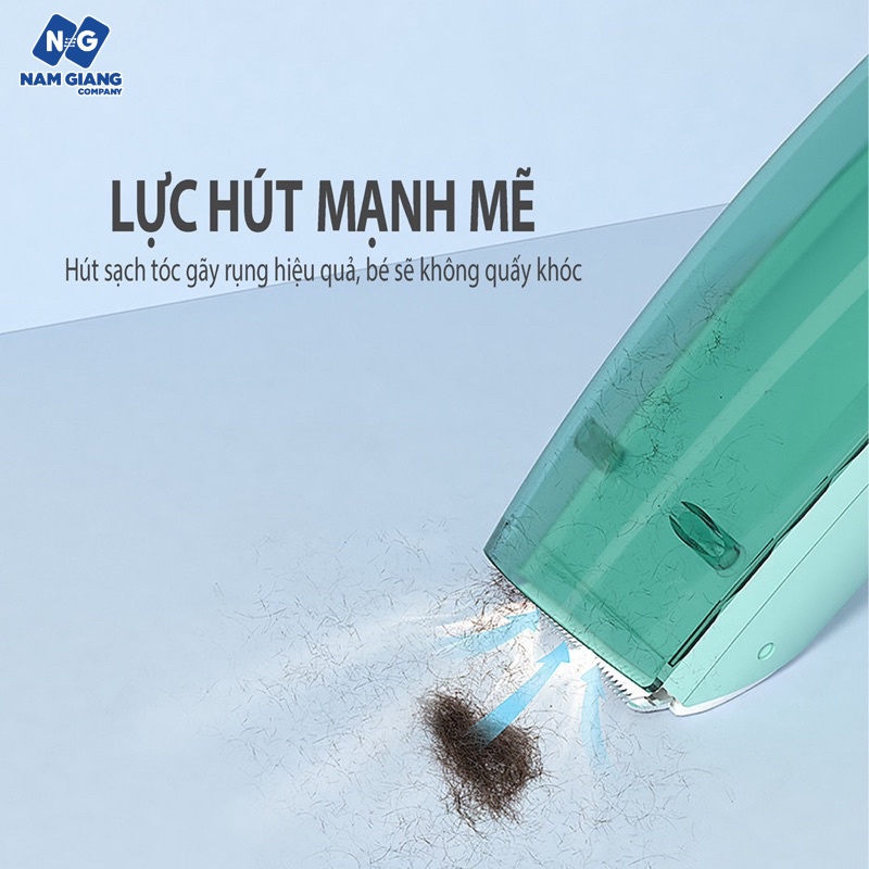 Tông đơ cắt tóc KICHI hút tóc tự động