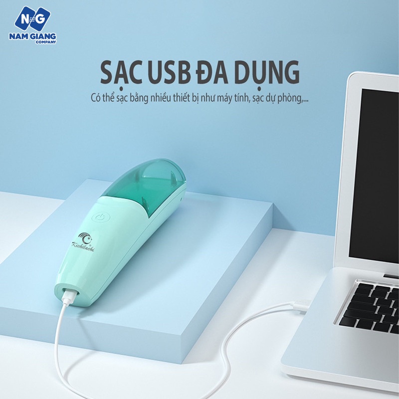 Tông đơ cắt tóc KICHI hút tóc tự động