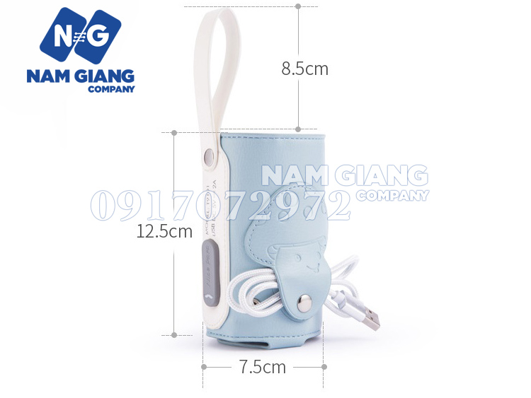 Túi hâm sữa cao cấp Nice PAPA cơ động