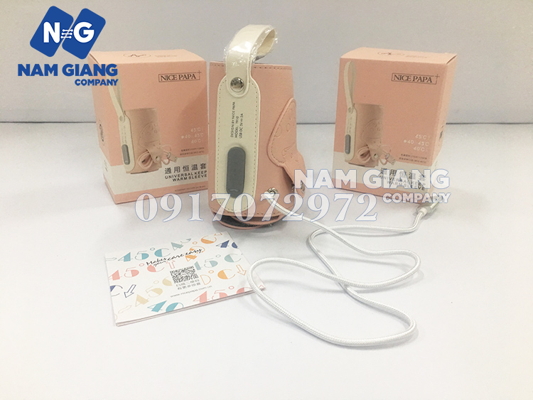Túi hâm sữa cao cấp Nice PAPA cơ động