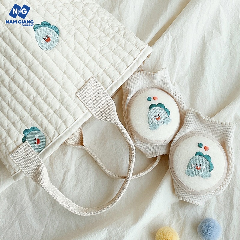 Túi mẹ bỉm sữa đựng đồ phong cách Hàn Quốc