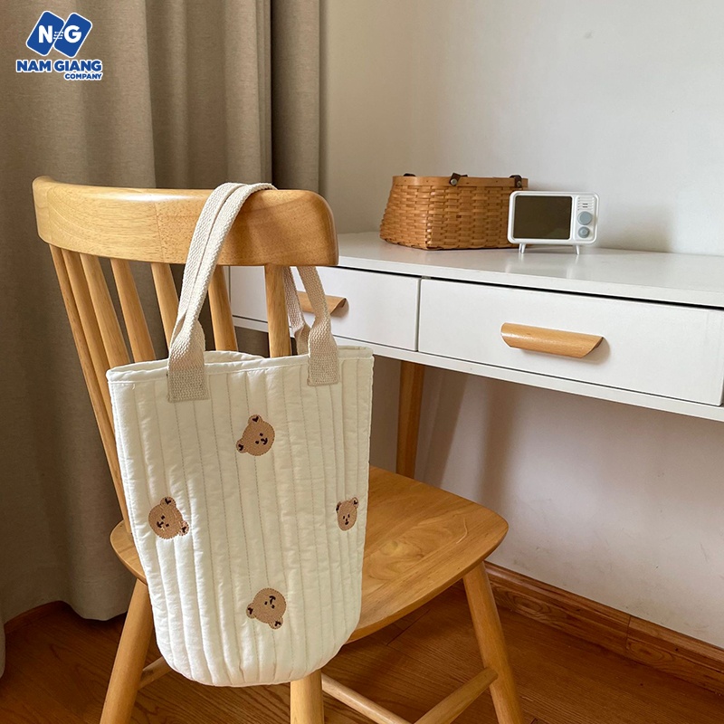 Túi mẹ bỉm sữa đựng đồ phong cách Hàn Quốc