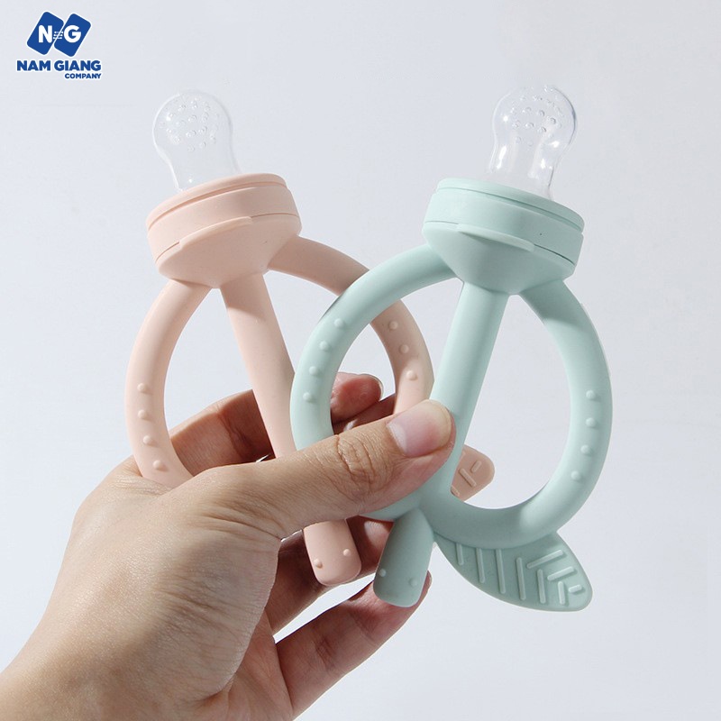 Túi nhai chống hóc, gặm nướu 2IN1 KICHI