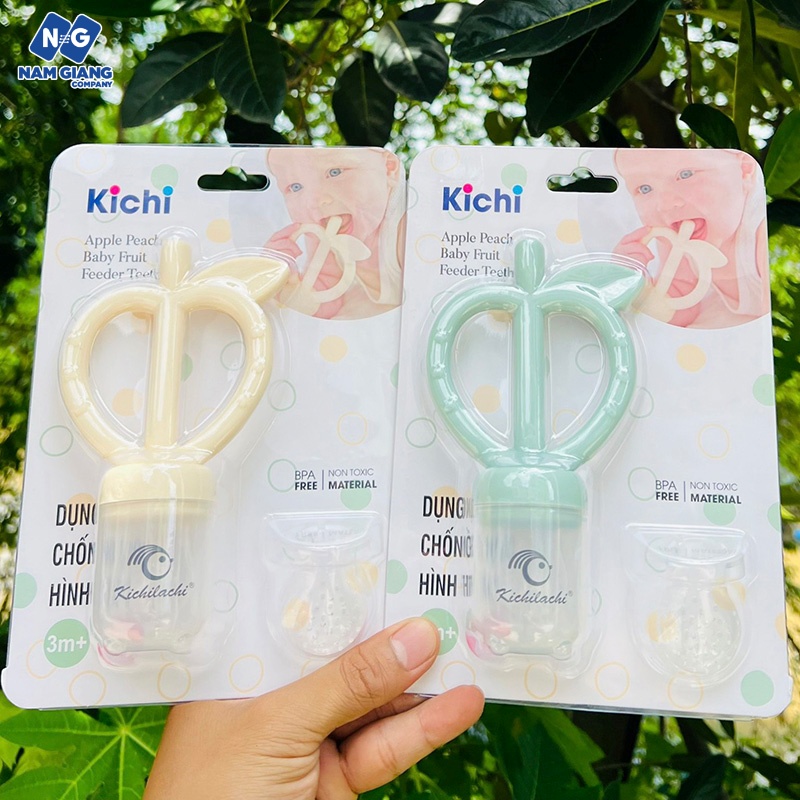 Túi nhai chống hóc, gặm nướu 2IN1 KICHI