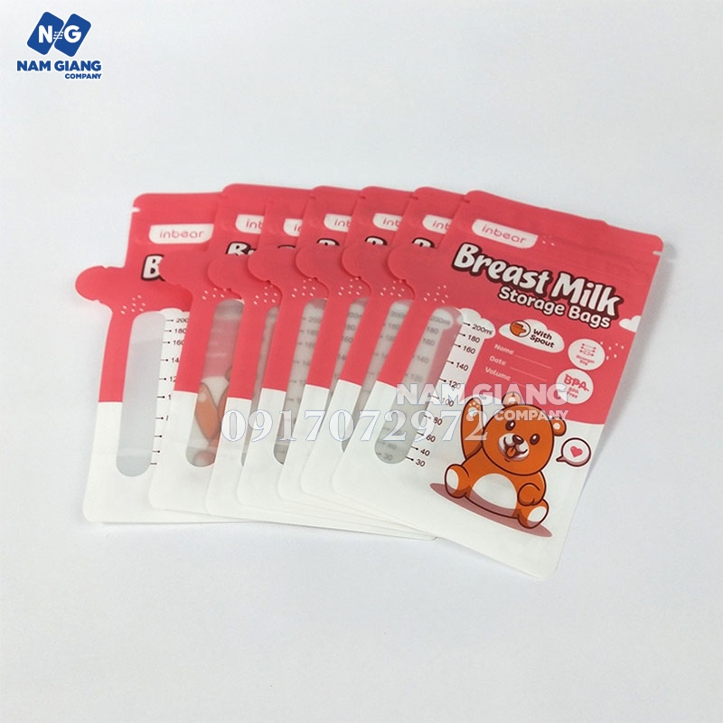 Túi trữ sữa Inbear (Hộp 20 túi)