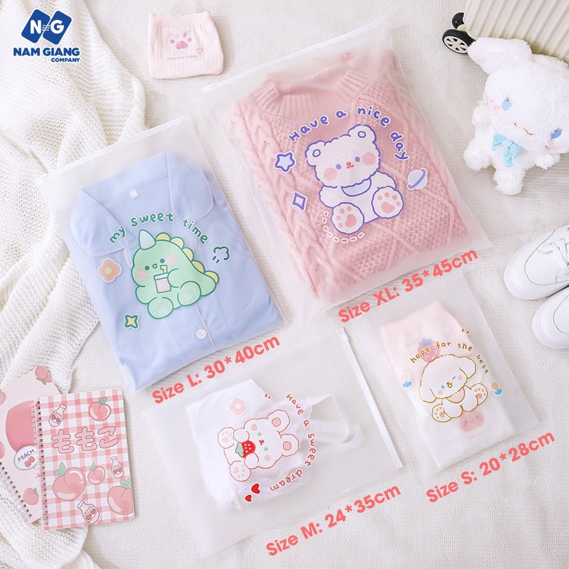 Túi zip đựng đồ đi sinh cho mẹ (Sét 10c)