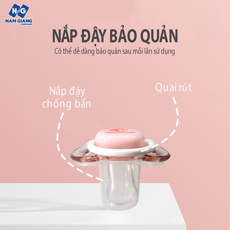 Ty giả, ty ngậm silicon KICHI cho bé