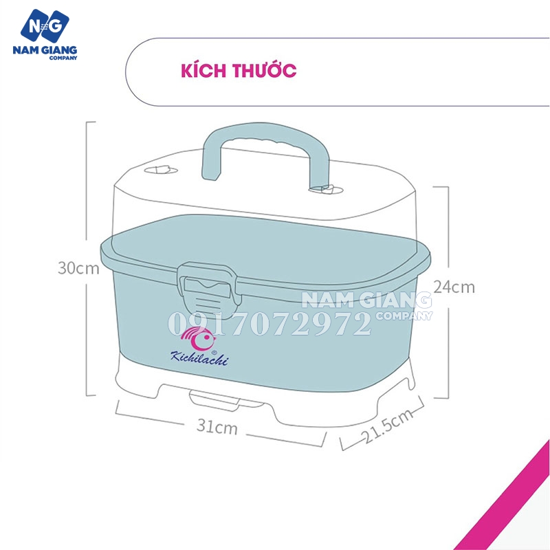 Úp bình sữa kichilachi