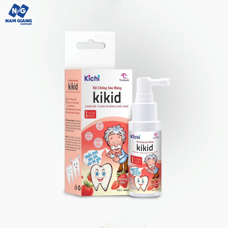 Xịt chống sâu răng KIKID KICHILACHI 40ml