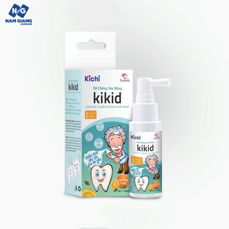 Xịt chống sâu răng KIKID KICHILACHI 40ml