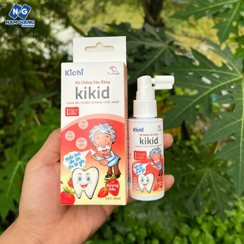 Xịt chống sâu răng KIKID KICHILACHI 40ml