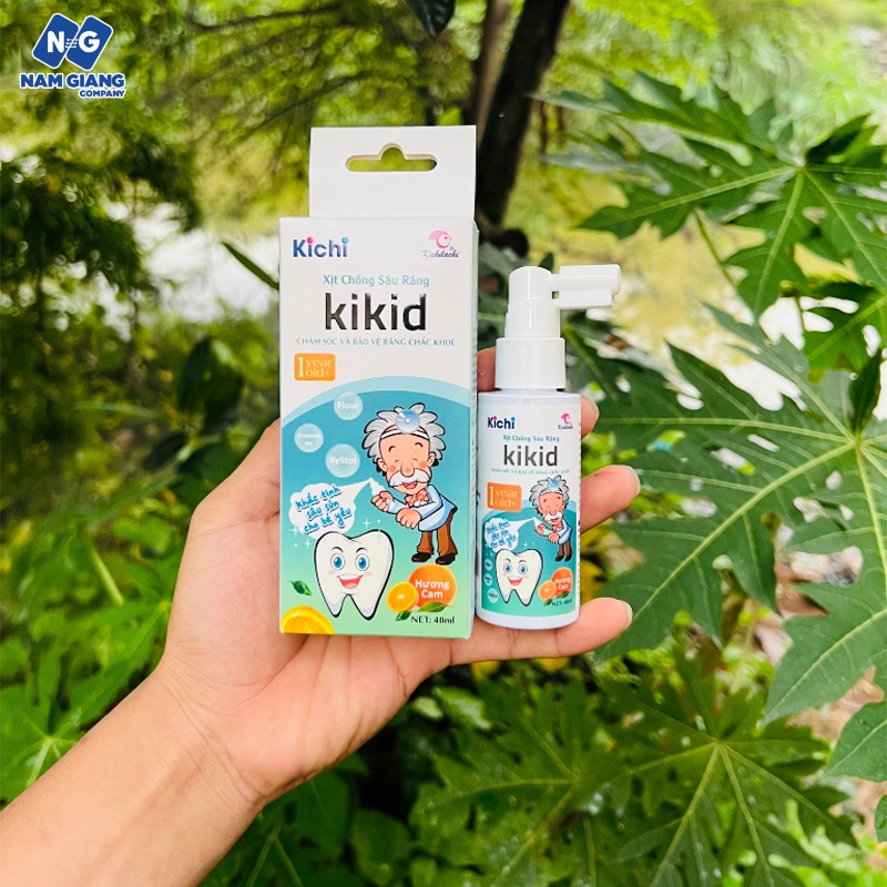 Xịt chống sâu răng KIKID KICHILACHI 40ml