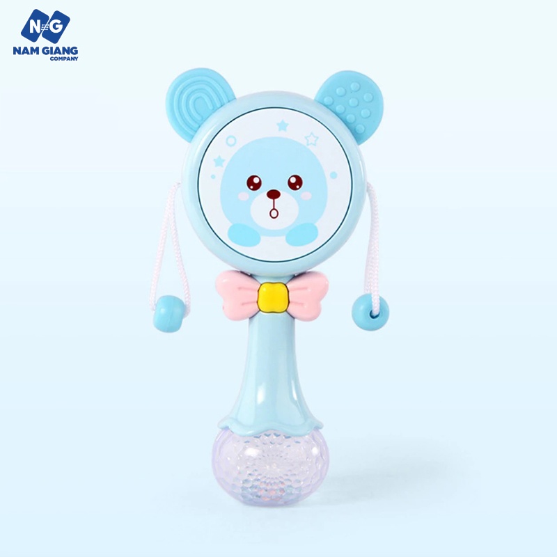 Xúc xắc lục lạc trống có nhạc cho bé