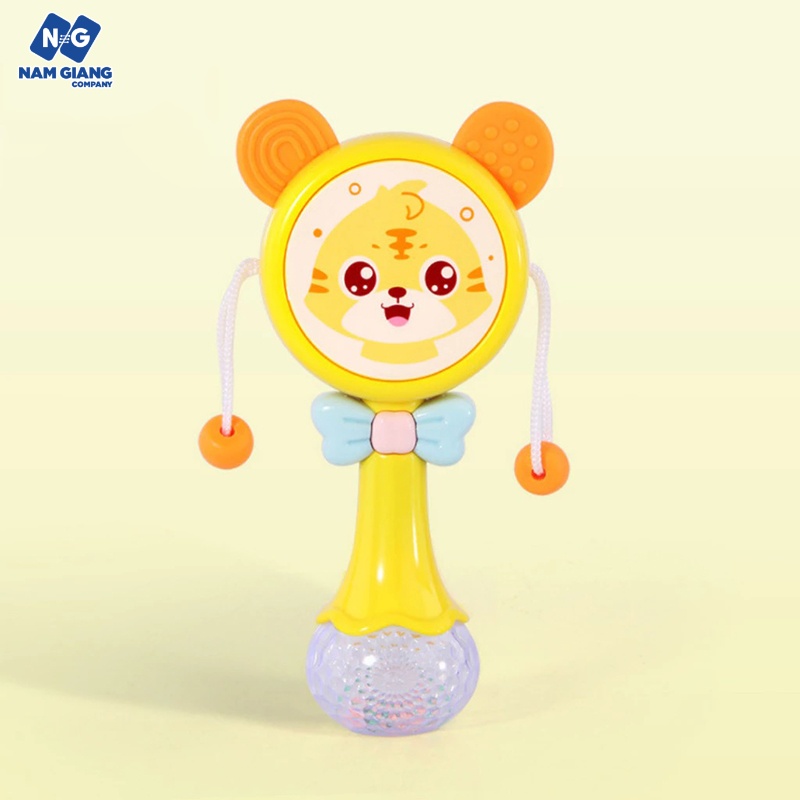 Xúc xắc lục lạc trống có nhạc cho bé