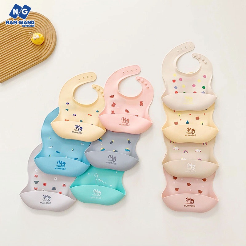 Yếm máng silicon MUMBEBE