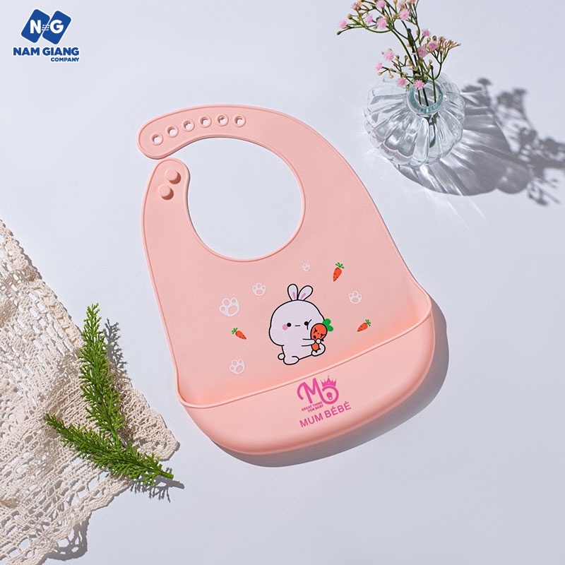 Yếm máng silicon MUMBEBE