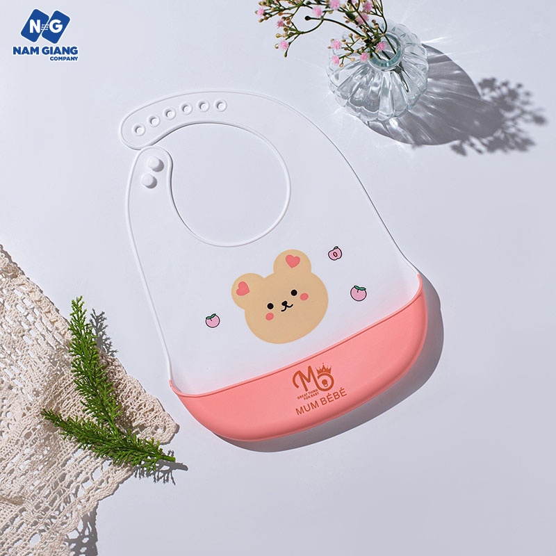 Yếm máng silicon MUMBEBE