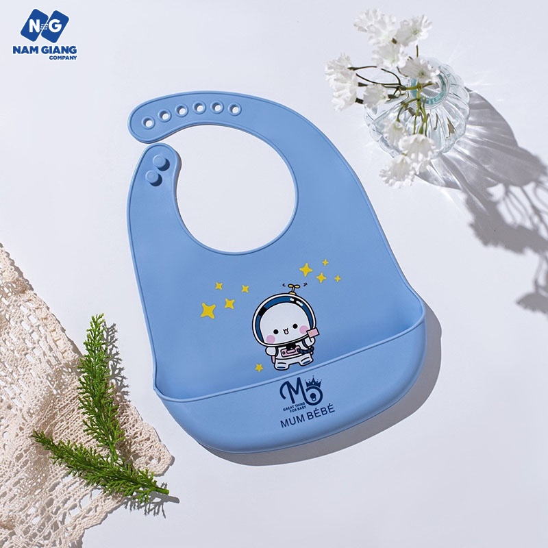 Yếm máng silicon MUMBEBE