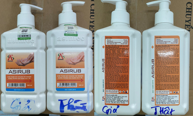 Cảnh báo sản phẩm làm “ GIẢ “ sát khuẩn tay ASIRUS :   Sản phẩm của Công ty CP Dịch vụ và Thiết bị Y tế An Sinh