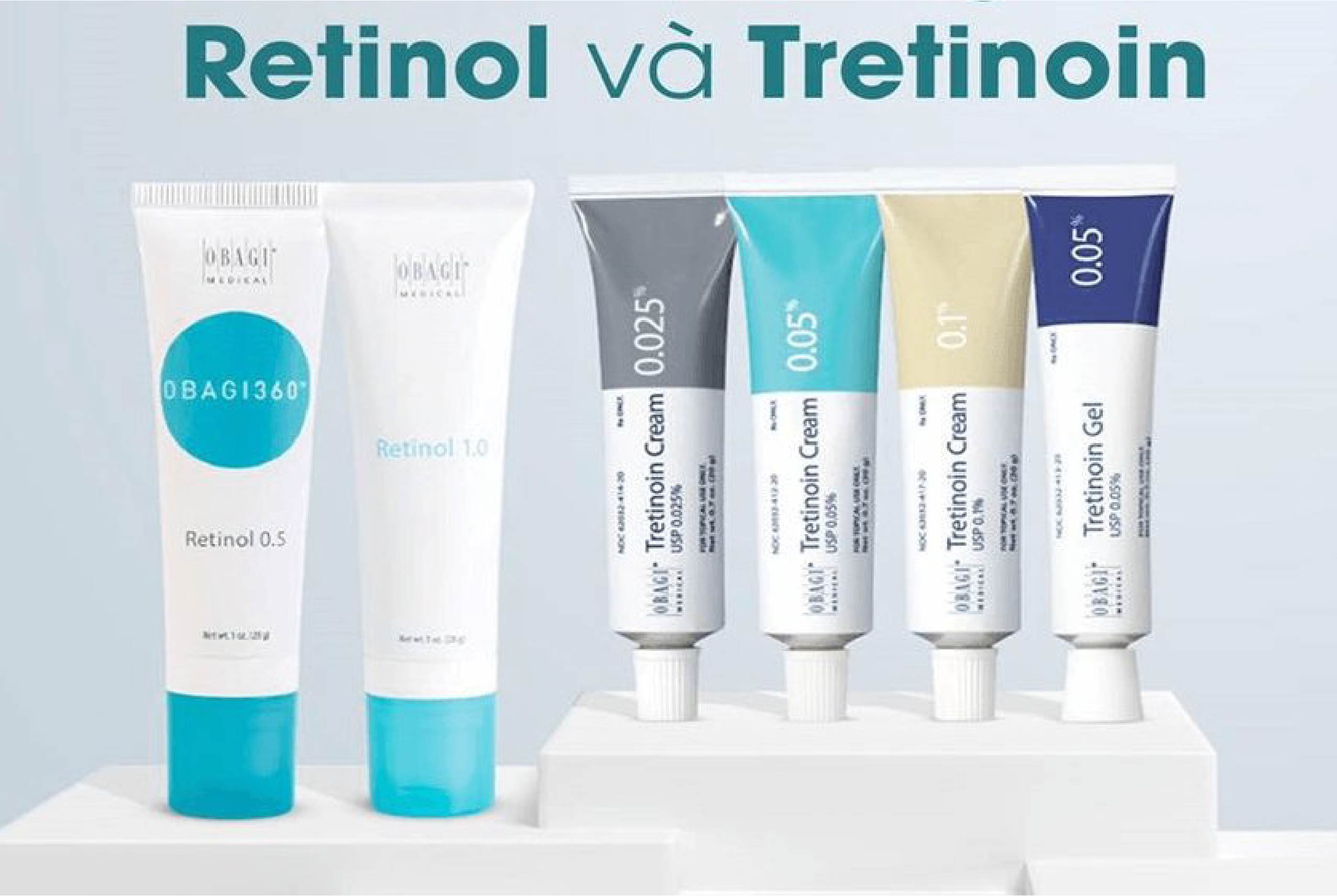 Phân Biệt Retinol và Tretinoin Cho Người Mới Bắt Đầu