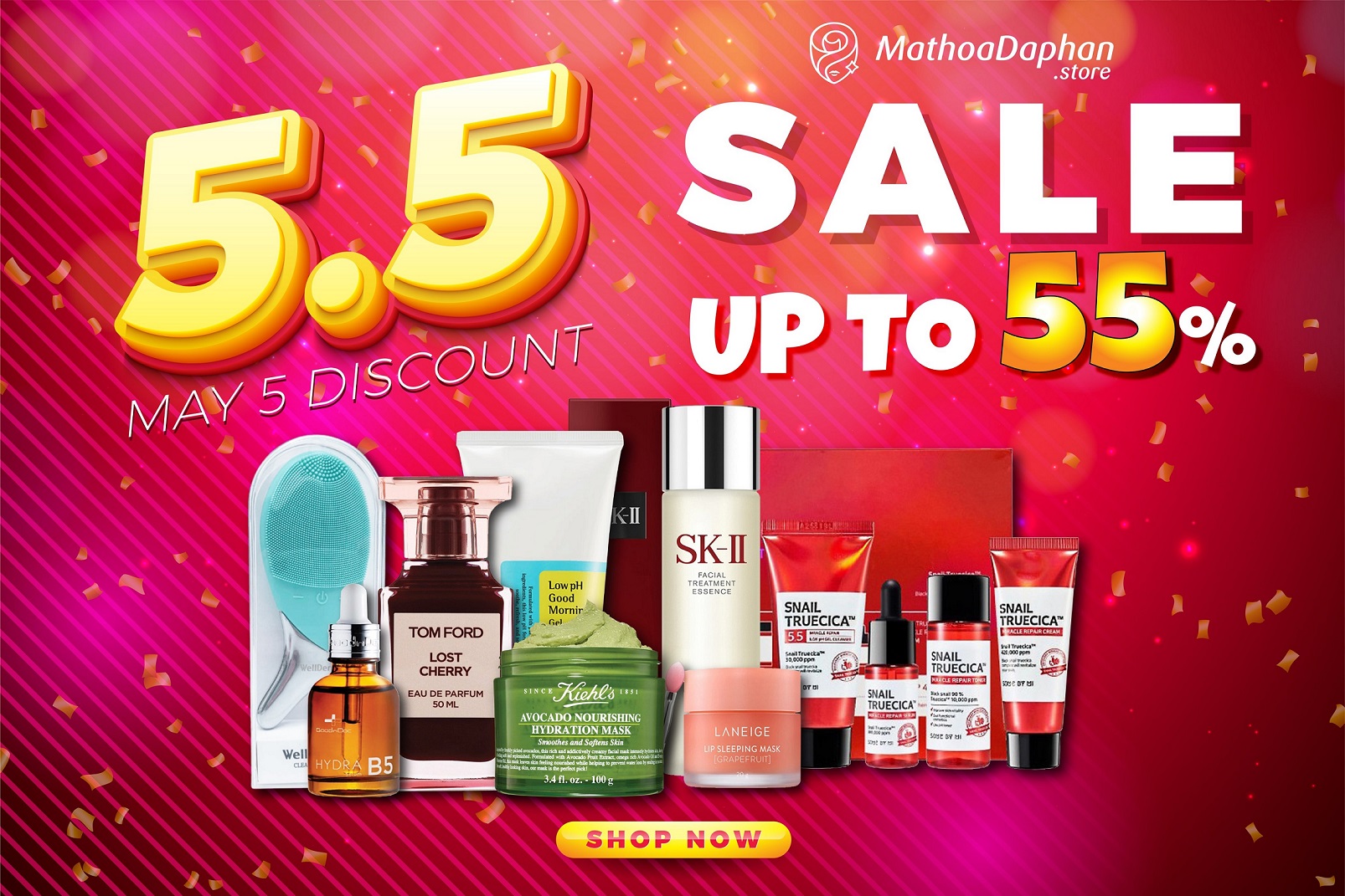 Sale Sốc Up To 55% Duy Nhất Ngày 5.5