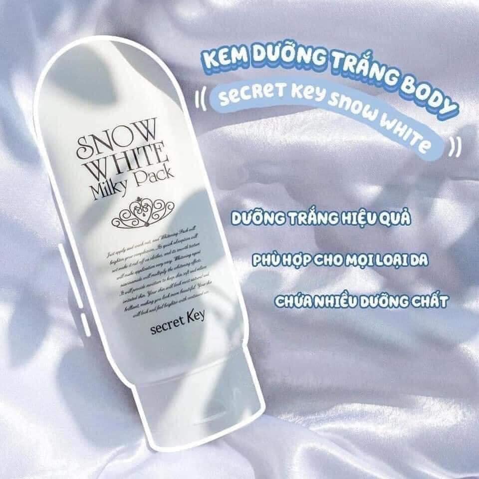 Kem Dưỡng Secret Key Snow White Milky Pack 200G