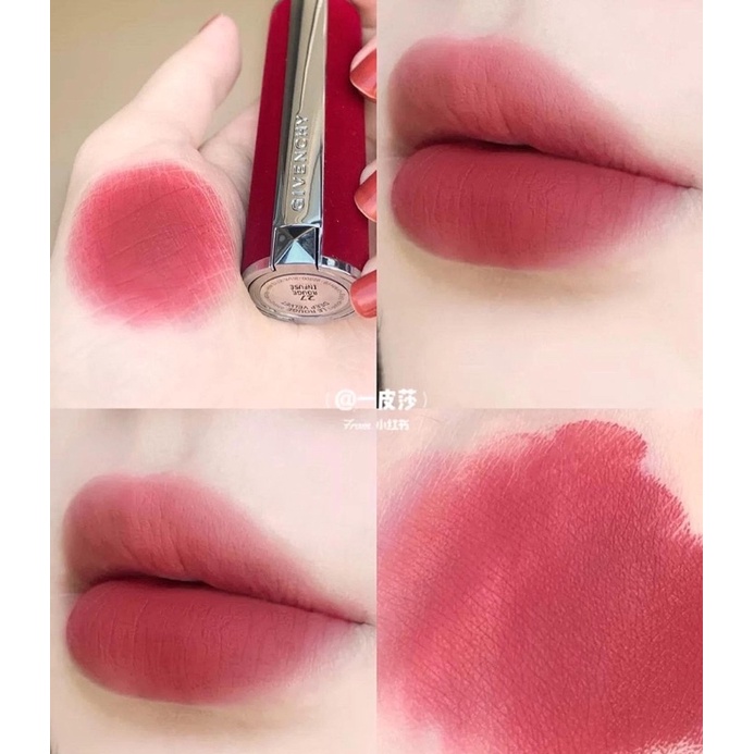 Son Givenchy Le Rouge Sheer Velvet Matte Lipstick #27 Rouge Infuse