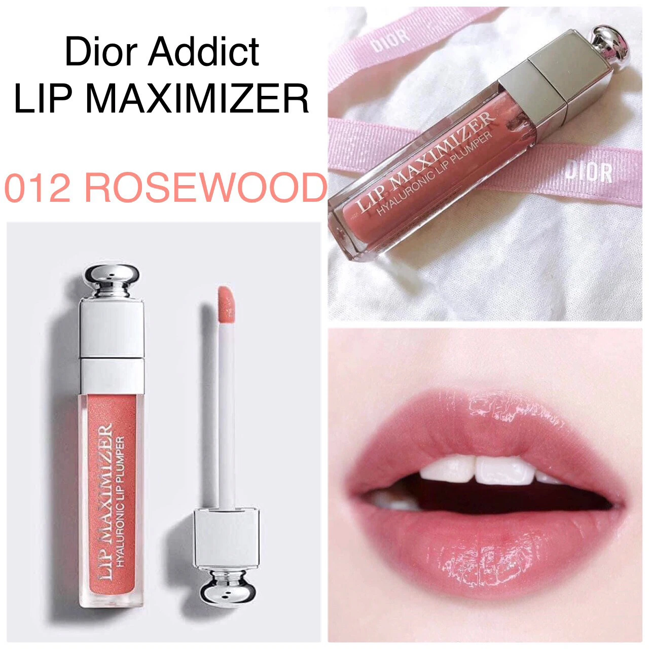 Son Dior Lip Maximizer 012 Rosewood  Màu Hồng Cam  Hàng Pháp 