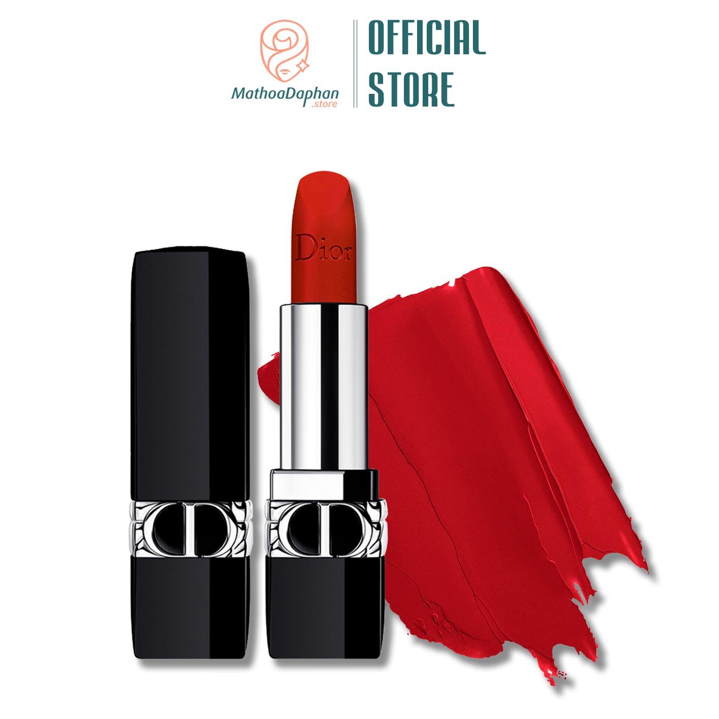 ROUGE DIOR  Refillable lipstick with 4 couture finishes satin matte   Dior Online Boutique Singapore