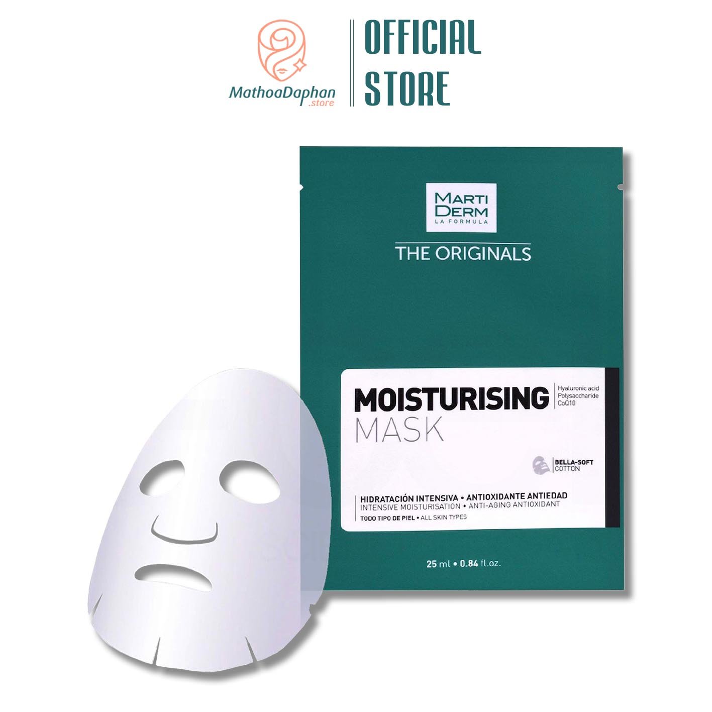 MARTIDERM オリジナルマスク MOISTURISING MASK 10枚 基礎化粧品