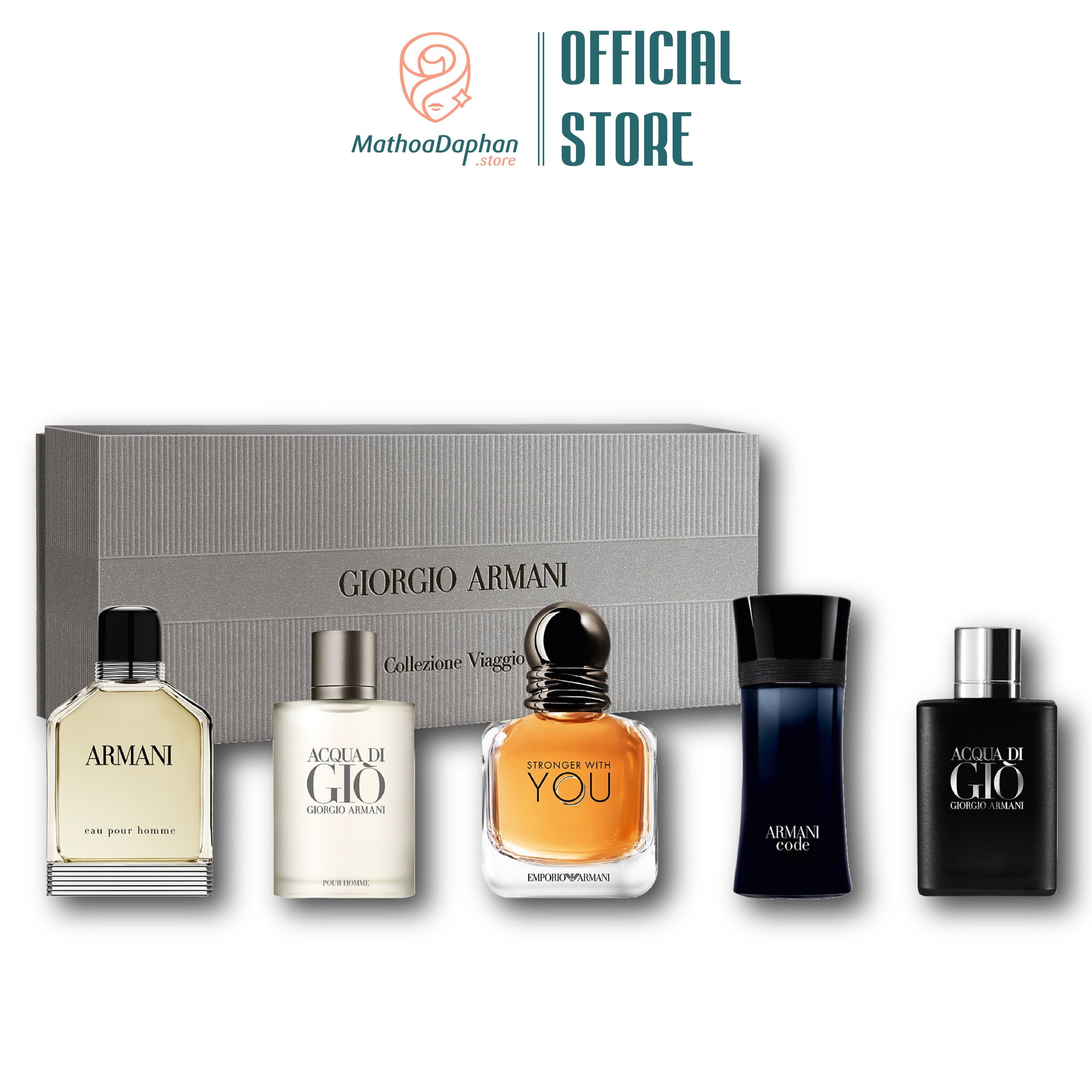 Aprender acerca 68+ imagen giorgio armani mini set