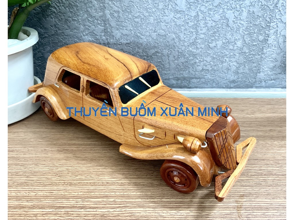 Mô Hình Xe Ô Tô Gỗ CITROEN TRACTION AVANT 1938 Trang Trí  Gỗ Căm Xe  Showroom Tàu Thuyền Mô Hình Quà Tặng Gỗ Mỹ Nghệ