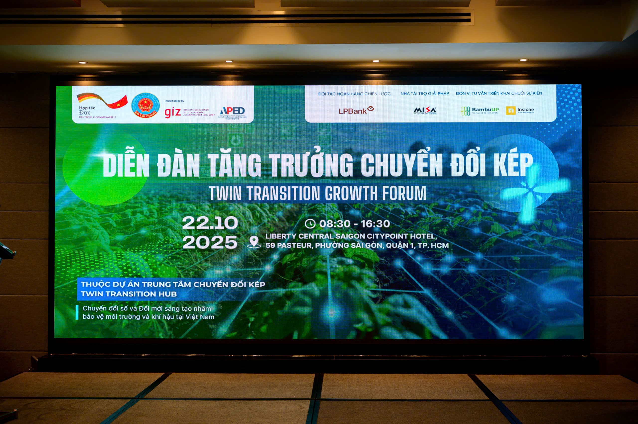 Giấy & Bao Bì Hà Nội được lựa chọn vào Top 6 doanh nghiệp tiêu biểu tại Twin Transition Challenge 2025