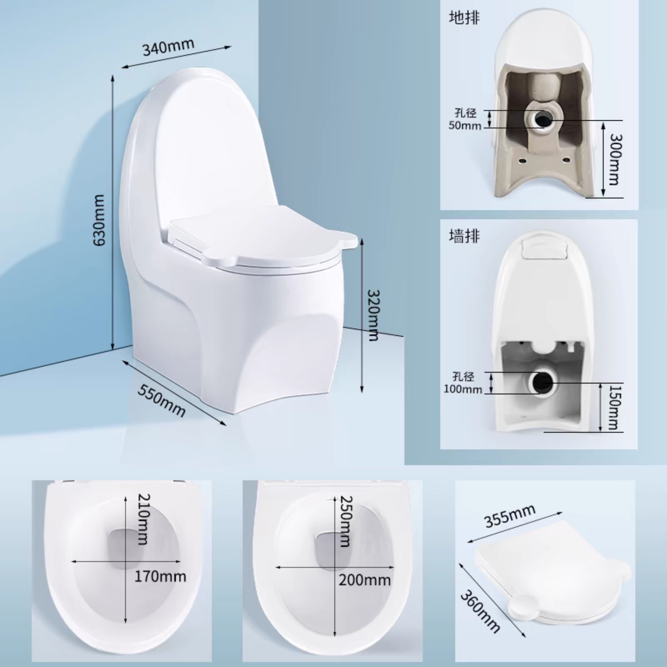 kích thước bồn cầu trẻ em