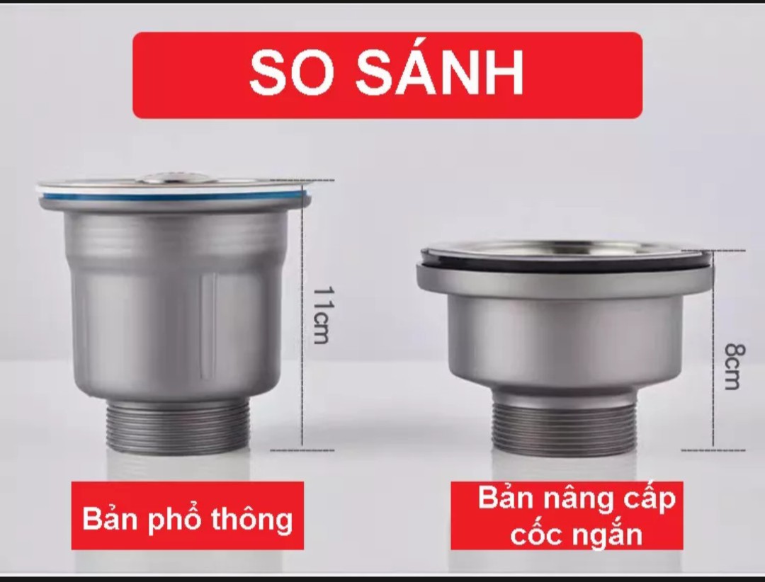 xiphong chậu rửa bát thiết kế sát tường tận dụng diện tích